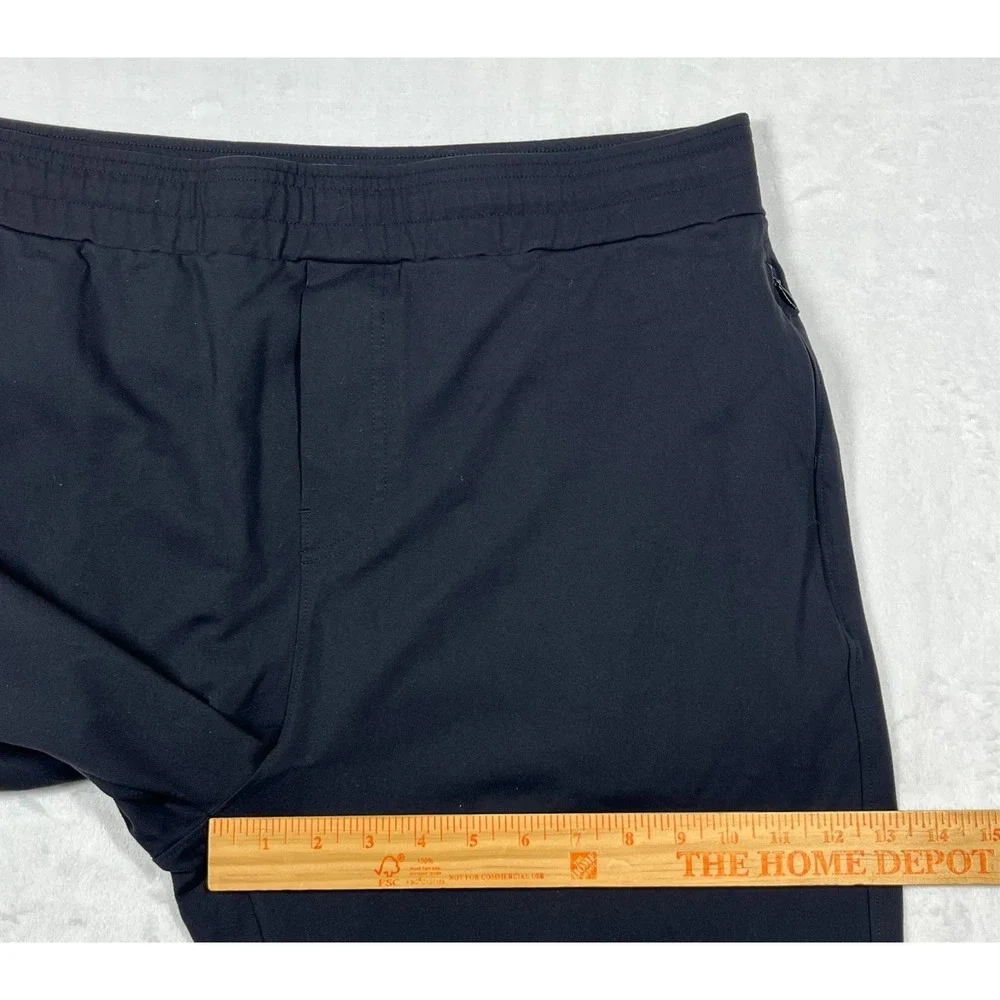 Public Rec All Day Every Day Pants Mens 40x34 (Fits 36x32) Black Tapered Stretch